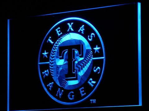 Texas Rangers T LED Neon Sign